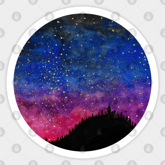 Starry Sky Sticker by AlessiaGreen